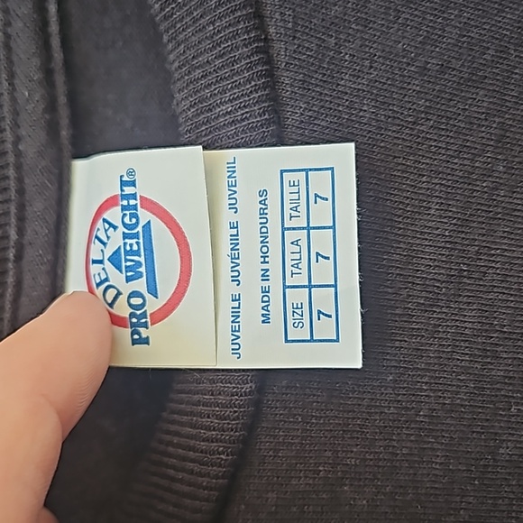 Children unisex Boston Band t-shirt size 7 black - Picture 3 of 4